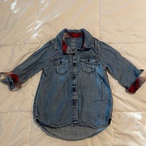 Baby GAP + Pendleton Chambray button up